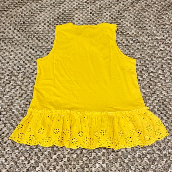 (NWT) J. Crew Factory Eyelet-Hem Tank Top - Picture 5 of 6